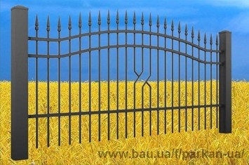 Купить сварной забор из профильной трубы, сварные ограждения Киев