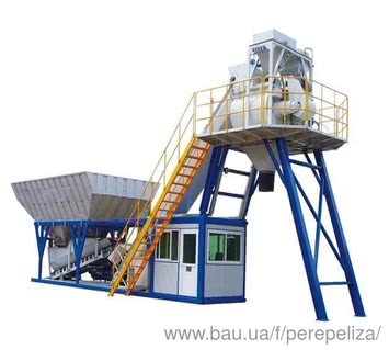 Мобильный бетонный завод, контейнерного типа, Polugonmach Compakt 30 м3/час.