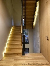 Ступени  - Дуб Ясень Береза Комплектующие - балясины поручни &mdash; Петренко