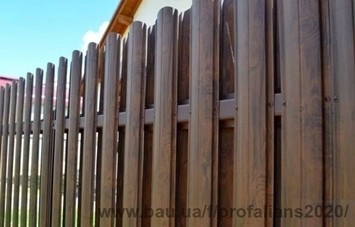 Штакетник металлический для забора