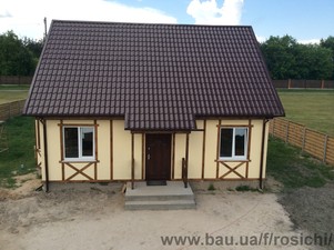 Проект "Дом на скале", 113 кв.м &mdash; Домостроительная компания РОСИЧИ