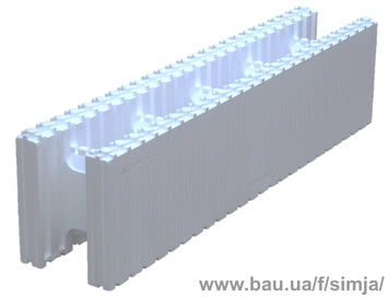 Термоблок основной Simja TB-50 300х250х1250мм полистирол