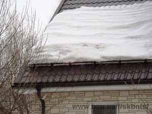 Снегозадержатель трубчатый 3,0 м &mdash; Безпека даху