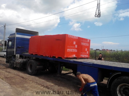 Поставка газобетона Аэрок