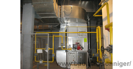 Воздушное отопление на базе напольных воздухонагревателей PKА &mdash; SONNIGER