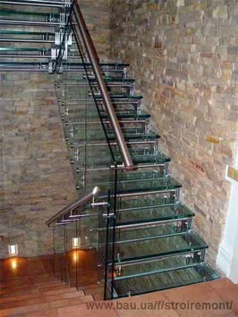 Лестницы (деревянные, металлические, из стекла, мрамора, гранита). Проектирование, изготовление, монтаж. Днепропетровск