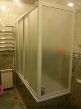 Раздвижная шторка на ванную &mdash; Строй-Сервис