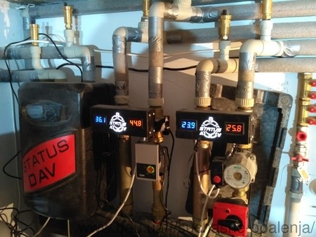 Распределительный гидравлический узел газовой котельной