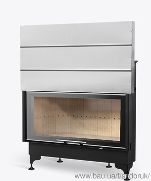 Камин с водяным теплообменником W-400 Flat Lechma (Ekominek), 16кВт