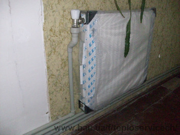 #Монтаж систем отопления в доме и установка радиаторов.
