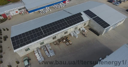 Мережева сонячна станція 60кВт &mdash; Тер Сан Енерджі