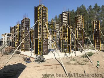 Опалубка ручного монтажа