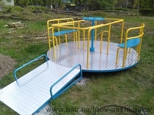 Качели для инвалидов-колясочников &mdash; Пашковка