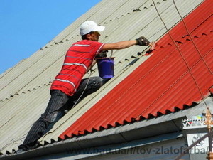 ШИКАРНАЯ КРАСКА ДЛЯ ШИФЕРА &mdash; Златофарба+