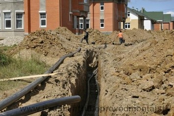 Прокладка водопровода канализации Харьков