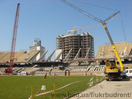 Реконструкция республиканского стадиона г. Киев