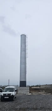 Стальная водонапорная башня колонны 50 м — Производство водонапорных башен