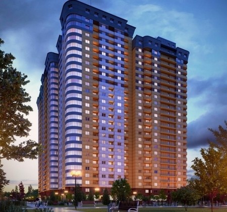 Использование полотна «Verdani®» ППЭ ПЛ при строительстве жилого комплекса "Министерский"