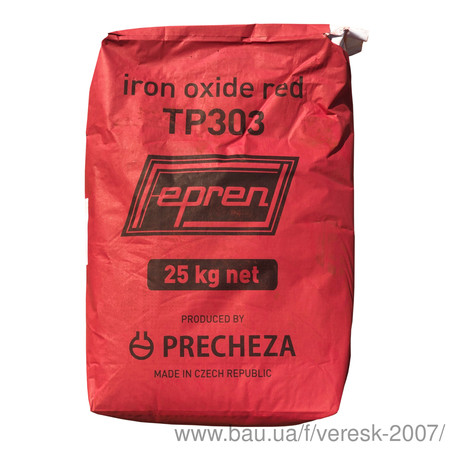 Пигмент для бетона Precheza Красный TP303