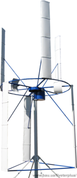 Вертикальный ветрогенератор