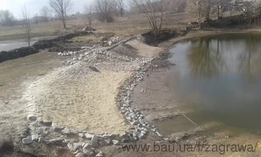 Услуги земснаряда. Гидротехнические работы. Дноуглубление. &mdash; Заграва