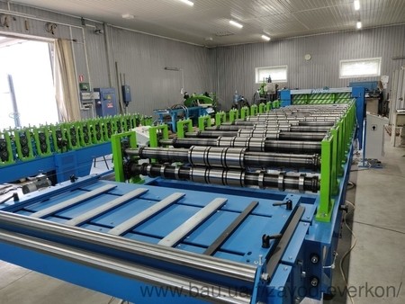 В наличии! Линию для производства профнастила С8