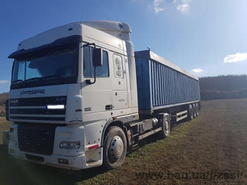 Контейнеровоз DAF XF95 в комплекте с полуприцепом Schmitz