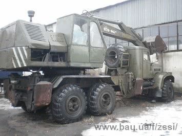 Экскаватор ЭО 4421 на базе Краза 255 –Б 1