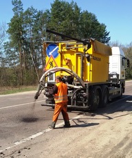 Ямочный ремонт, заливка ям.