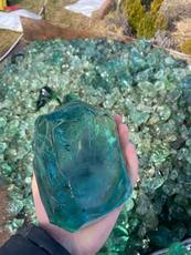 Продаю декоративний скляний камінь