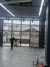 Раздвижные решетки на алюминиевые фасады