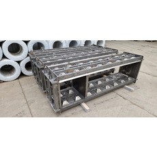 Форма для мобильных бетонных конструкций Лего-блок 240*60*60