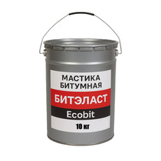 Мастика битумная ведро 10,0 кг Битэласт - Битумный Ecobit