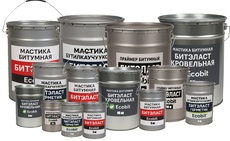 Битумная мастика Битэласт Ecobit ДСТУ Б В 2 7-108-2001