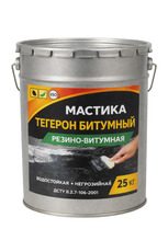Тегерон Битумный Экобит ведро 25,0 кг мастика резино-битумна