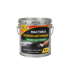 Тегерон Битумный Экобит ведро 5,0 кг мастика резино-битумная
