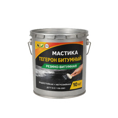 Тегерон Битумный Экобит ведро 10,0 кг мастика резино-битумна