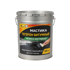 Тегерон Битумный Экобит ведро 25,0 кг мастика резино-битумна