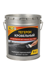 Тегерон Кровельный Ecobit ведро 3,0 кг - кровельная битумная