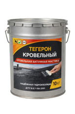 Тегерон Кровельный Ecobit ведро 10 кг - кровельная битумная