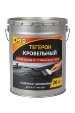 Тегерон Кровельный Ecobit ведро 20 кг - кровельная битумная