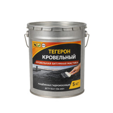 Тегерон Кровельный Ecobit ведро 5,0 кг - кровельная битумная