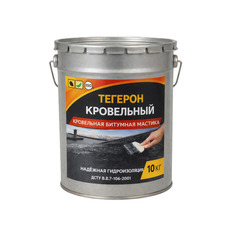 Тегерон Кровельный Ecobit ведро 10 кг - кровельная битумная