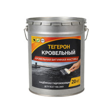 Тегерон Кровельный Ecobit ведро 20 кг - кровельная битумная