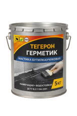 Тегерон Герметик ЭКОБИТ ведро 5,0 кг мастика