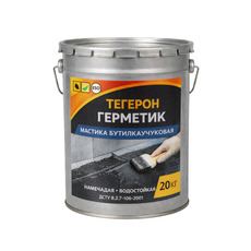 Тегерон Герметик ЭКОБИТ ведро 20,0 кг мастика