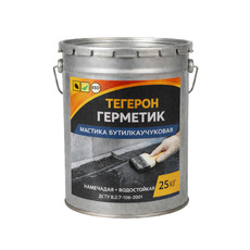 Тегерон Герметик ЭКОБИТ ведро 25,0 кг мастика