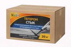 Тегерон Стык Экобит ящик 20 кг герметизирующая мастика