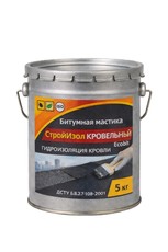 Битумная мастика ведро 5,0 кг СтройИзол Кровельный Ecobit