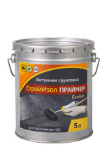 Битумная грунтовка ведро 5,0 л СтройИзол Праймер ЭКОБИТ